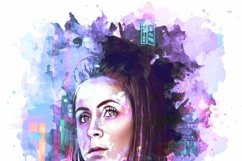 Watercolor Double Expose Effect Product Image 4