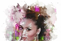 Watercolor Double Expose Effect Product Image 5