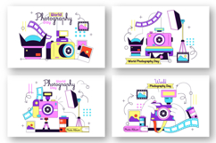 10 World Photography Day Illustration Product Image 4