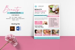 Beauty Massage and Spa Flyer Product Image 1