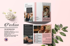 Professional trifold photography brochure template for showcasing portfolios, photo services, wedding packages, and studio branding.