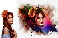 Watercolor Portrait Effect Product Image 11
