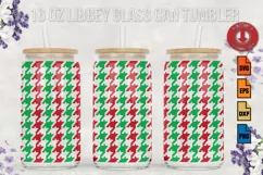 Christmas SVG 16oz Libbey Glass Can Tumbler Product Image 1