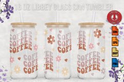 Coffee Lover Svg 16oz Libbey Glass Can Tumbler Product Image 1