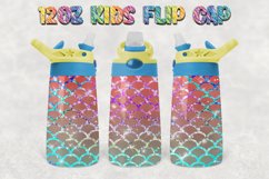 Mermaid Glitter 12oz Kids Flip Cup Bundles 10 Design Product Image 8