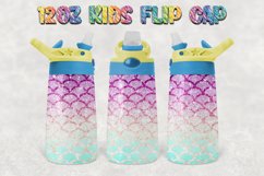 Mermaid Glitter 12oz Kids Flip Cup Bundles 10 Design Product Image 3