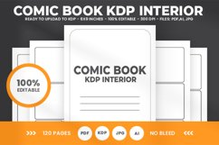 Comic Book KDP Interior Product Image 1