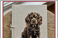 Dog Photostitch Machine Embroidery Spaniel Puppy Design DIY Product Image 2