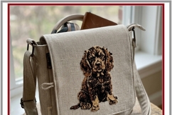 Dog Photostitch Machine Embroidery Spaniel Puppy Design DIY Product Image 3