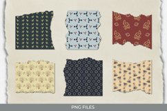 Physic Seamless Pattern Torn Paper Product Image 1