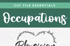Physician svg with heart shape for Cricut and Silhouette crafters