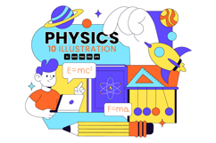 10 Physics Education Illustration Product Image 1