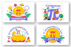 10 Pi Approximation Day Illustration Product Image 2