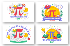 10 Pi Approximation Day Illustration Product Image 3