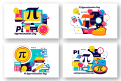 10 Pi Approximation Day Illustration Product Image 2