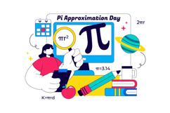 10 Pi Approximation Day Illustration Product Image 4