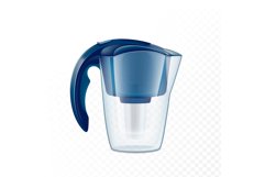 Water Filter Container For Filtering Drink Vector Product Image 1