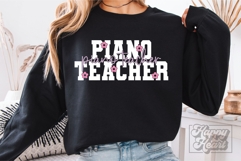 Piano Teacher SVG PNG Product Image 1