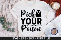 Pick Your Poison - Halloween SVG Design Product Image 1