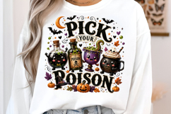 Pick Your Poison Halloween Drinks PNG Product Image 2