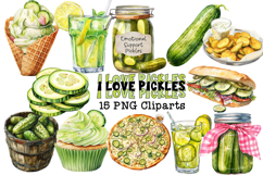 15 Pickle Lover pizza lemonade Clipart Caption This PNG Product Image 1