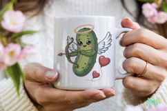 Pickle Valentine Clipart Product Image 4