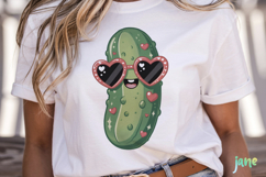 Pickle Valentine Clipart Product Image 2
