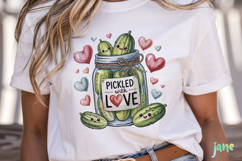 Pickle Valentine Clipart Product Image 2