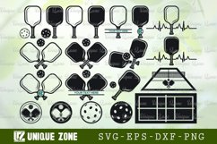 Pickleball Bundle SVG Bundle, Pickleball With Beat Svg Product Image 1