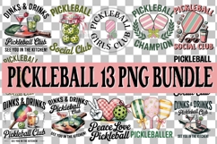 Pickleball PNG Bundle Social Club Dink Drinks Pickleball PNG