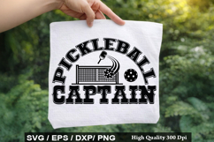 Pickleball Captain - Pickleball SVG Design Product Image 1