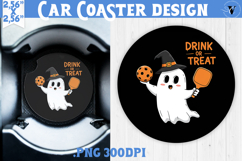 Car Coaster | Pickleball | Halloween Product Image 1