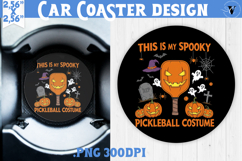 Car Coaster | Pickleball | Halloween Product Image 1