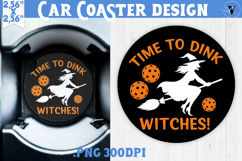 Car Coaster | Pickleball | Halloween Product Image 1