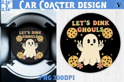 Car Coaster | Pickleball | Halloween Product Image 1