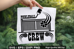 Pickleball Crew - Pickleball SVG Design Product Image 1
