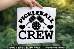 Pickleball Crew - Pickleball SVG Design Product Image 1