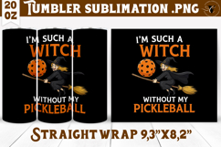 Tumbler Sublimation | Pickleball | Halloween Product Image 1