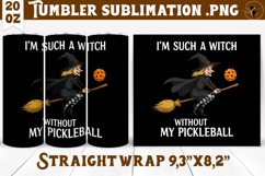Tumbler Sublimation | Pickleball | Halloween Product Image 1