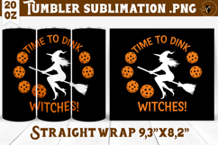 Tumbler Sublimation | Pickleball | Halloween Product Image 1