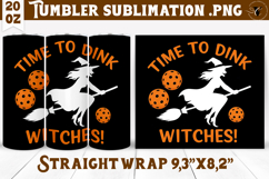 Tumbler Sublimation | Pickleball | Halloween Product Image 1
