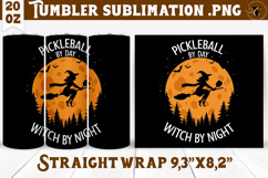 Tumbler Sublimation | Pickleball | Halloween Product Image 1