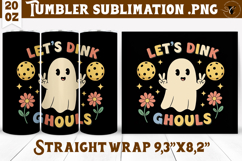Tumbler Sublimation | Pickleball | Halloween Product Image 1