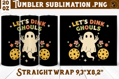 Tumbler Sublimation | Pickleball | Halloween Product Image 1