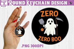 Round keychain | Pickleball | Halloween Product Image 1