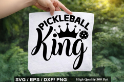 Pickleball SVG Design - Pickleball First Mate Product Image 5