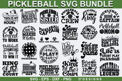 Pickleball SVG Bundle - Pickleball SVG Design Product Image 1