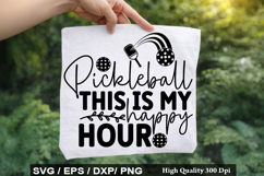 Pickleball This Is My Happy - Pickleball SVG Design Product Image 1