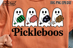 PICKLEBOO SVG Pickleboo Pickle Boo Halloween Fall Pickleball