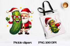 Christmas pickle sublimation | Christmas clipart png design Product Image 1